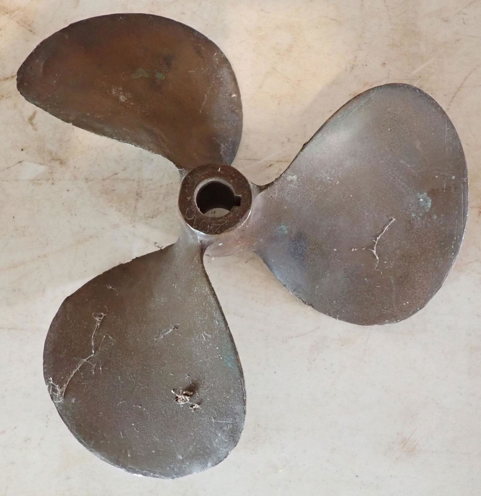 Brass Boat Propellar (1 of 2)
