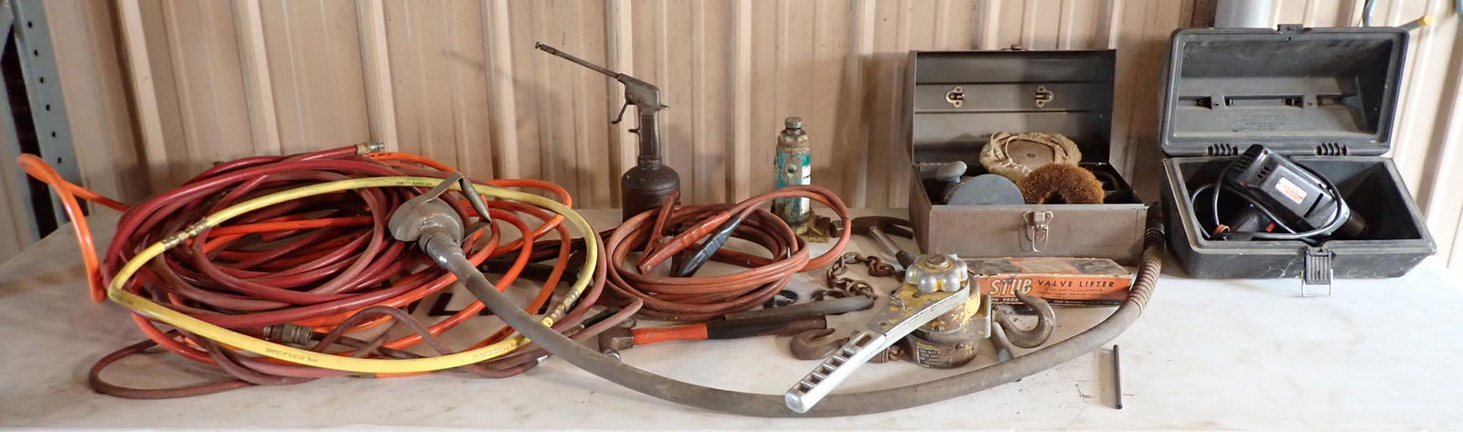 Chain Come Along Jumper Cables Misc Tools (1 of 8)