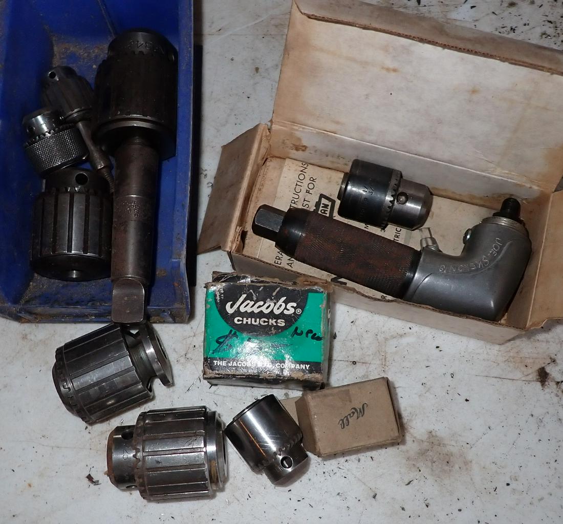 Drill Chucks & Craftsman Angle Head (1 of 4)