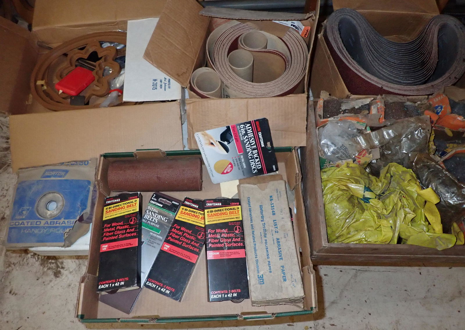 Sand Paper Belts Steel Wool & Misc (1 of 4)