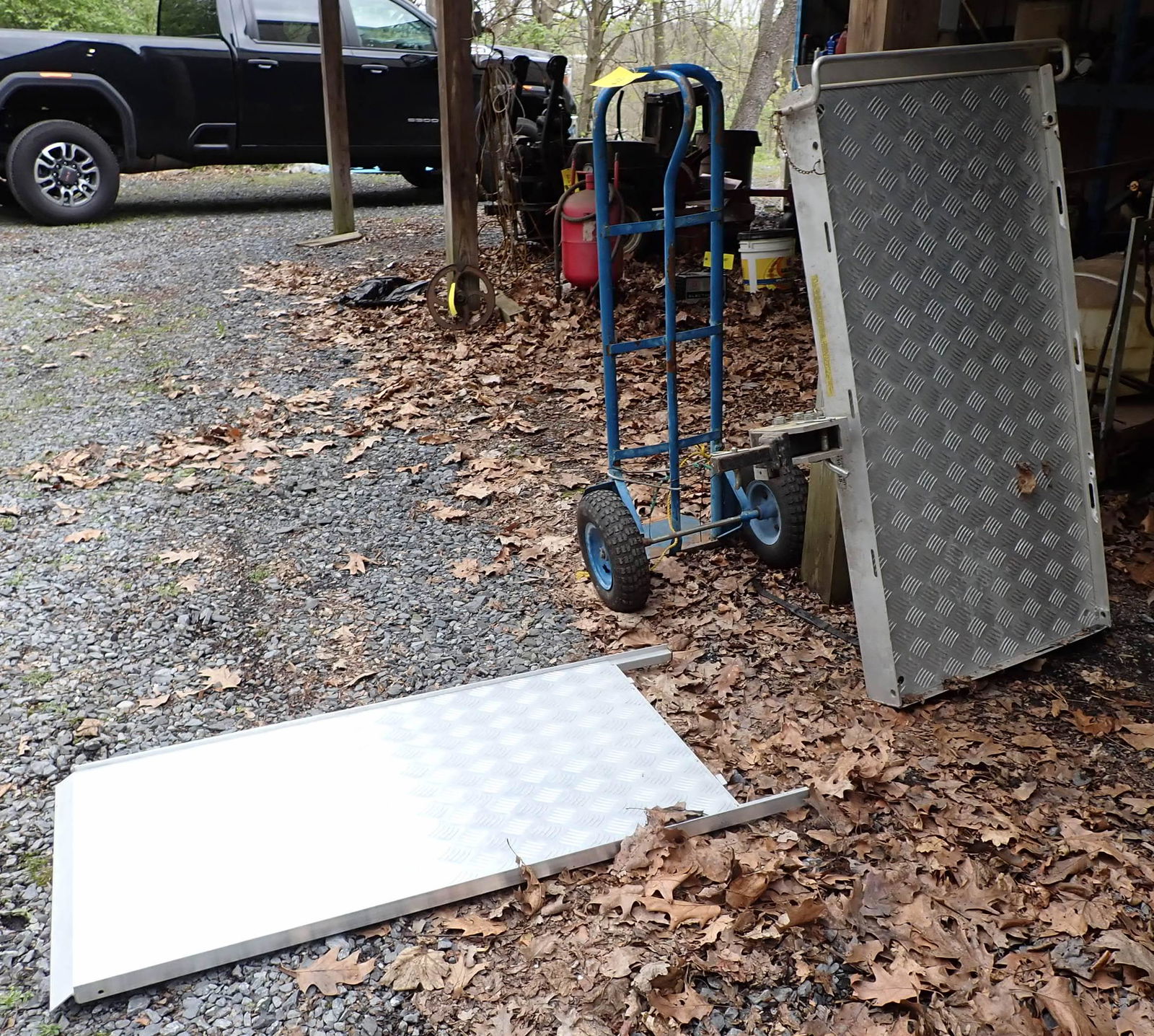 Aluminum Tilting Cargo / Scooter Carrier (1 of 5)