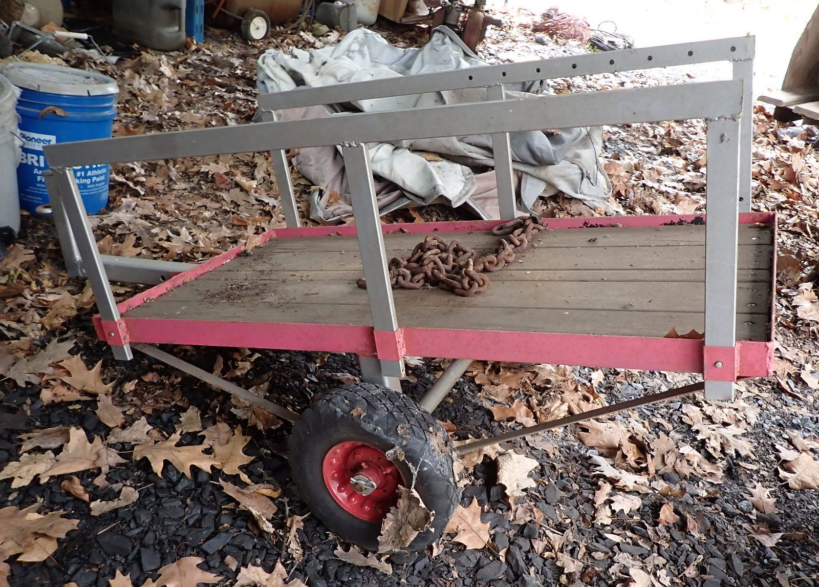 Garden Tractor Cart (1 of 3)