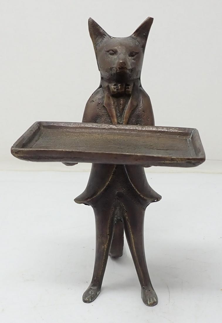 Brass Fox Card Holder (1 of 2)