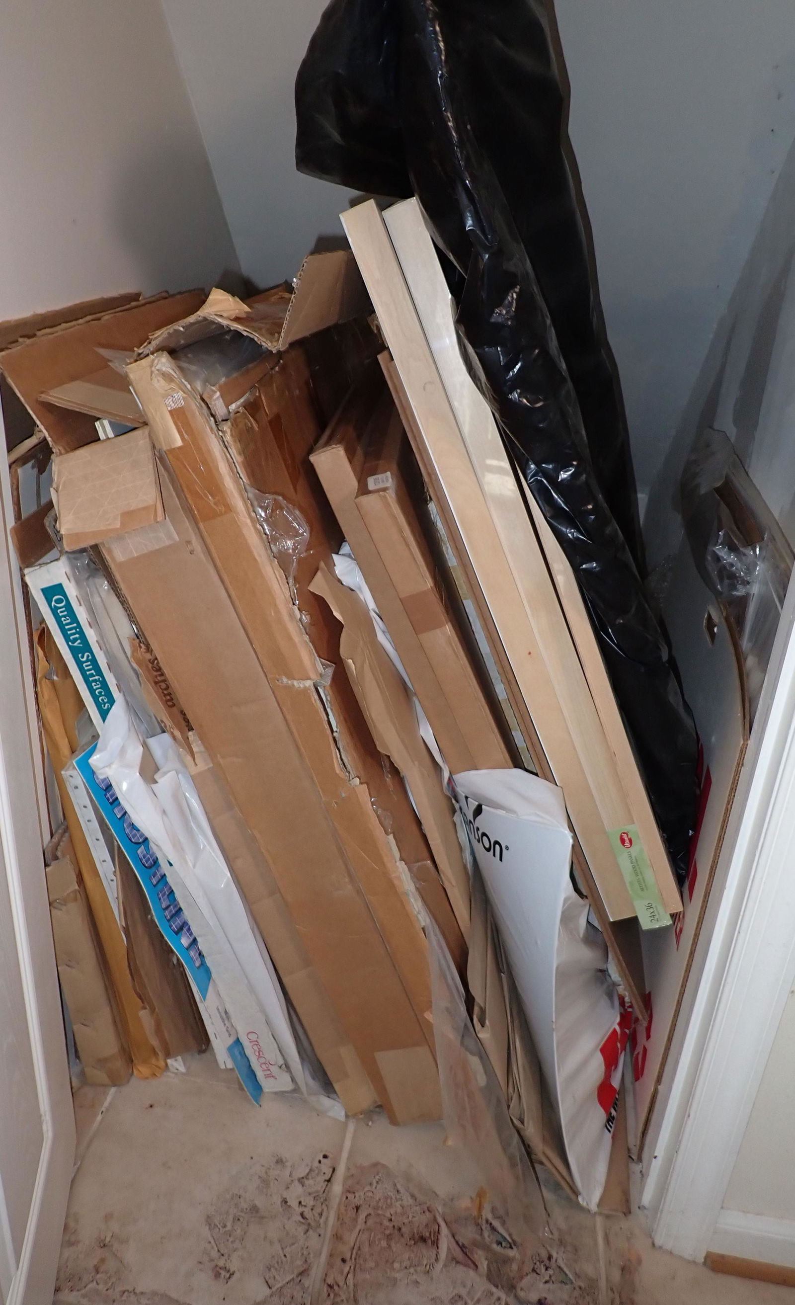 Closet Filled w/ Art Paper Board & Canvas (1 of 1)