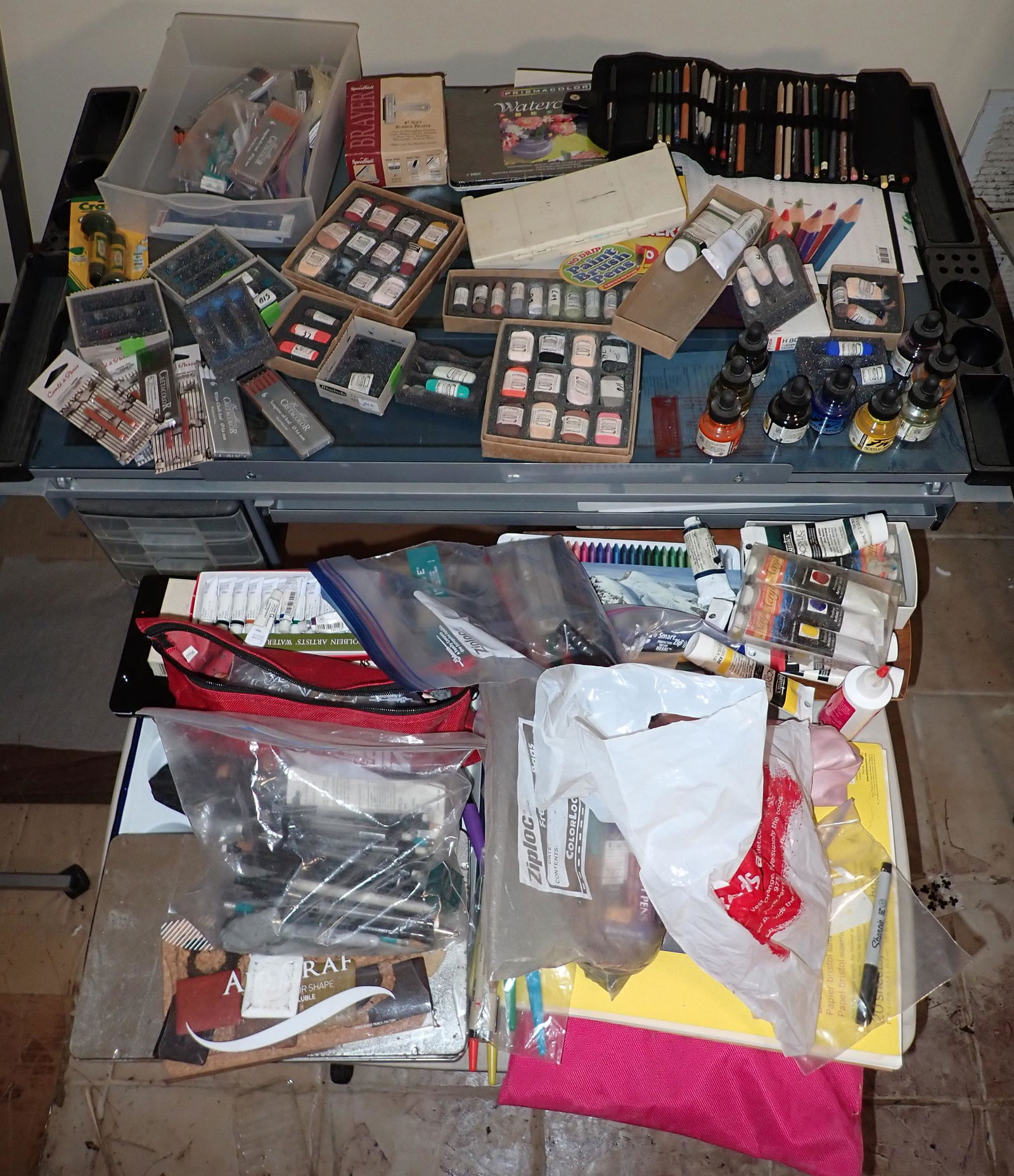 Pastels Paints & Misc Art Supplies (1 of 10)