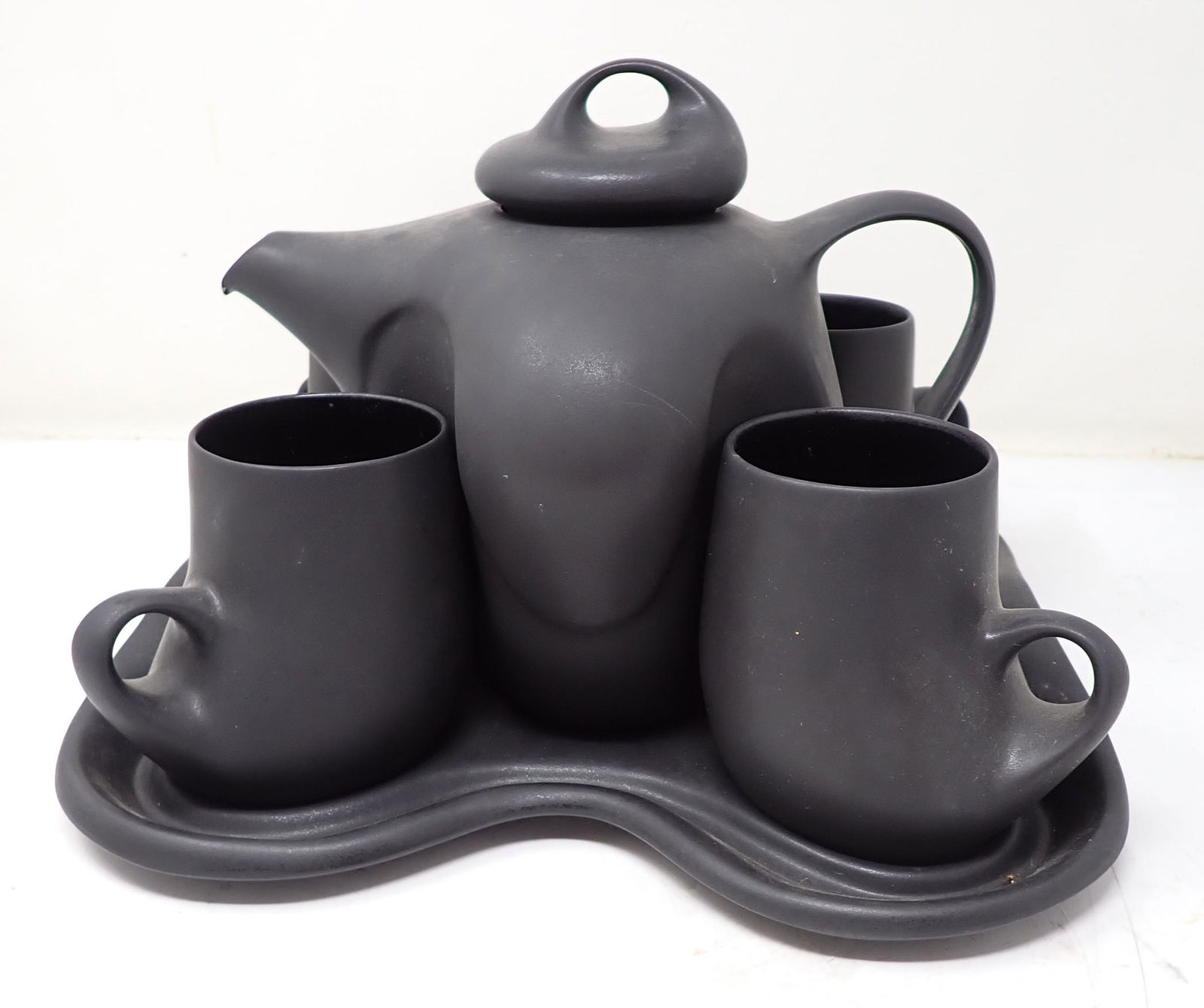 Saenger Pottery Tea Set (1 of 4)