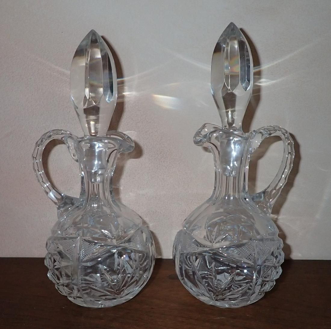 3 Crystal Cruets (1 of 2)