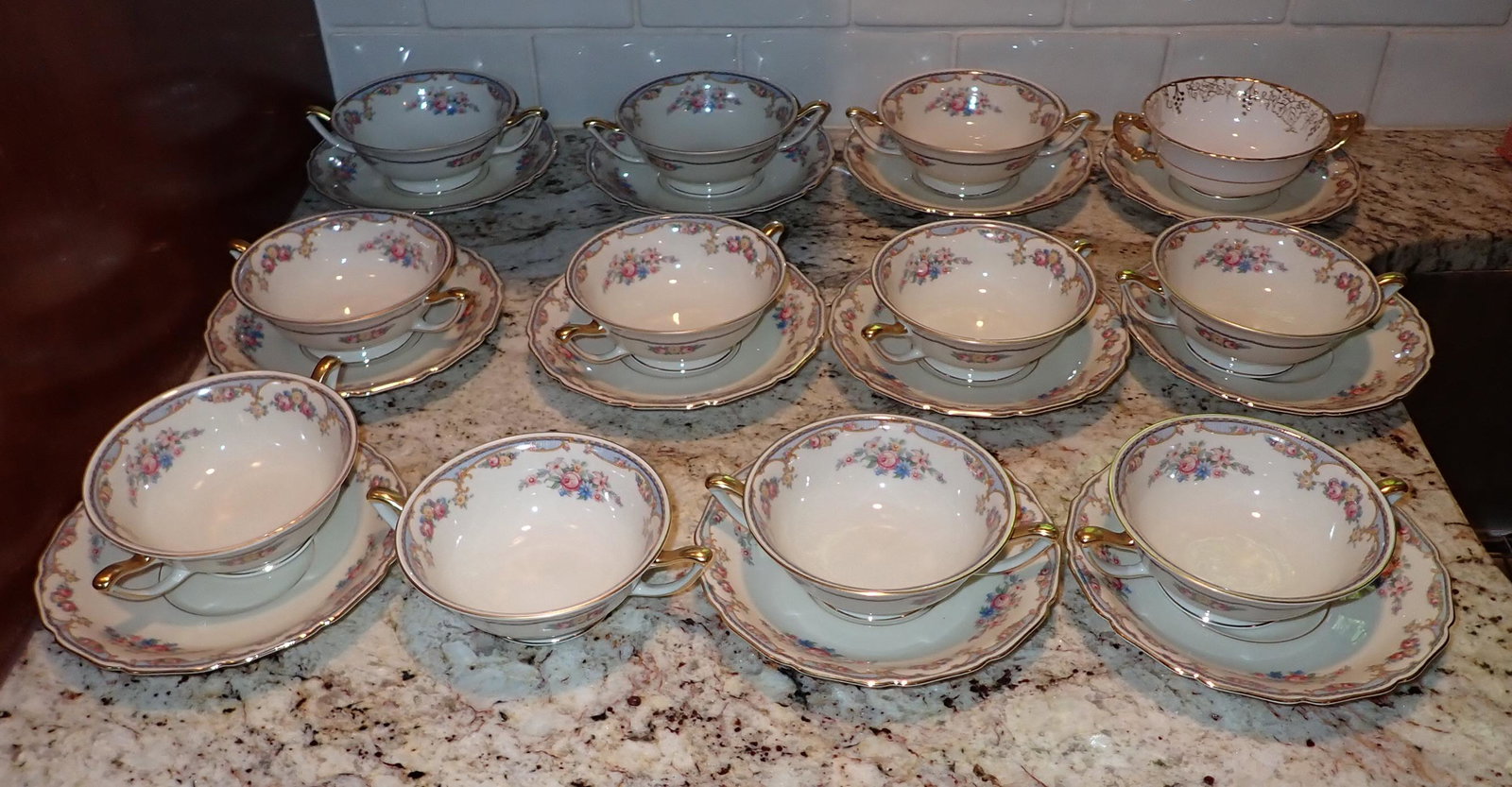 Bavaria Thomas Ivory Cups & Underplates (1 of 3)