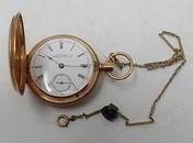 American Waltham 14k Gold Mens Pocket Watch