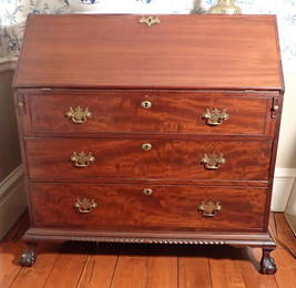 Slant Front Desk w/ Ball & Claw Feet