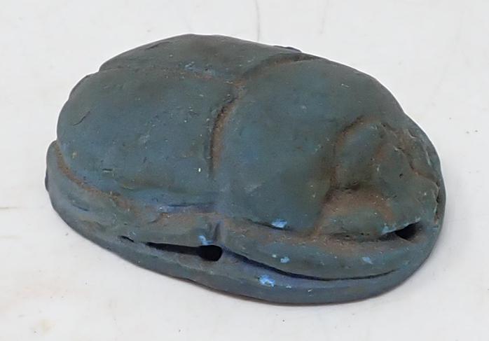 Antique Egyptian Pottery Scarab (1 of 5)