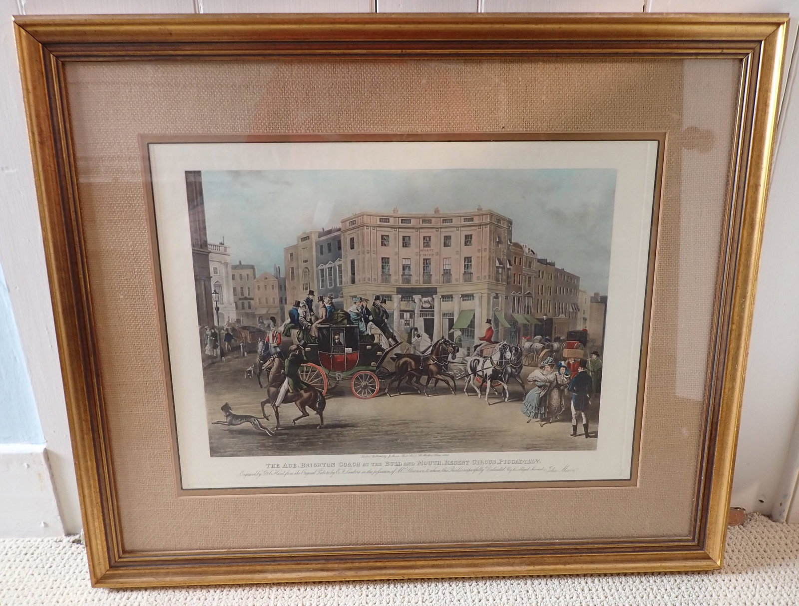 Hunt Hand Colored Litho Regent Circus (1 of 8)