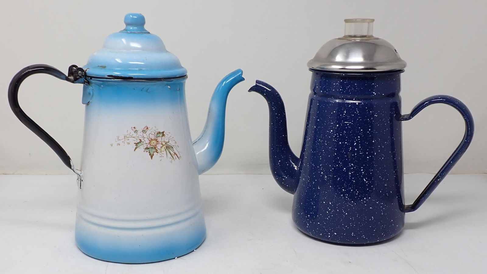 Agateware Coffee Pots (1 of 2)