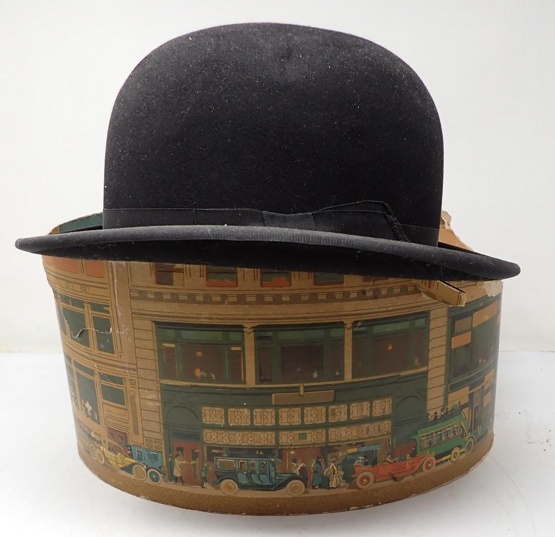 Roger Peet Co Dobbs Top Hat: with partial box