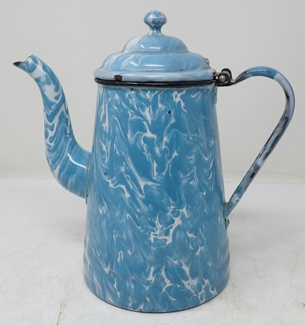 Agateware Coffee Pot (1 of 3)