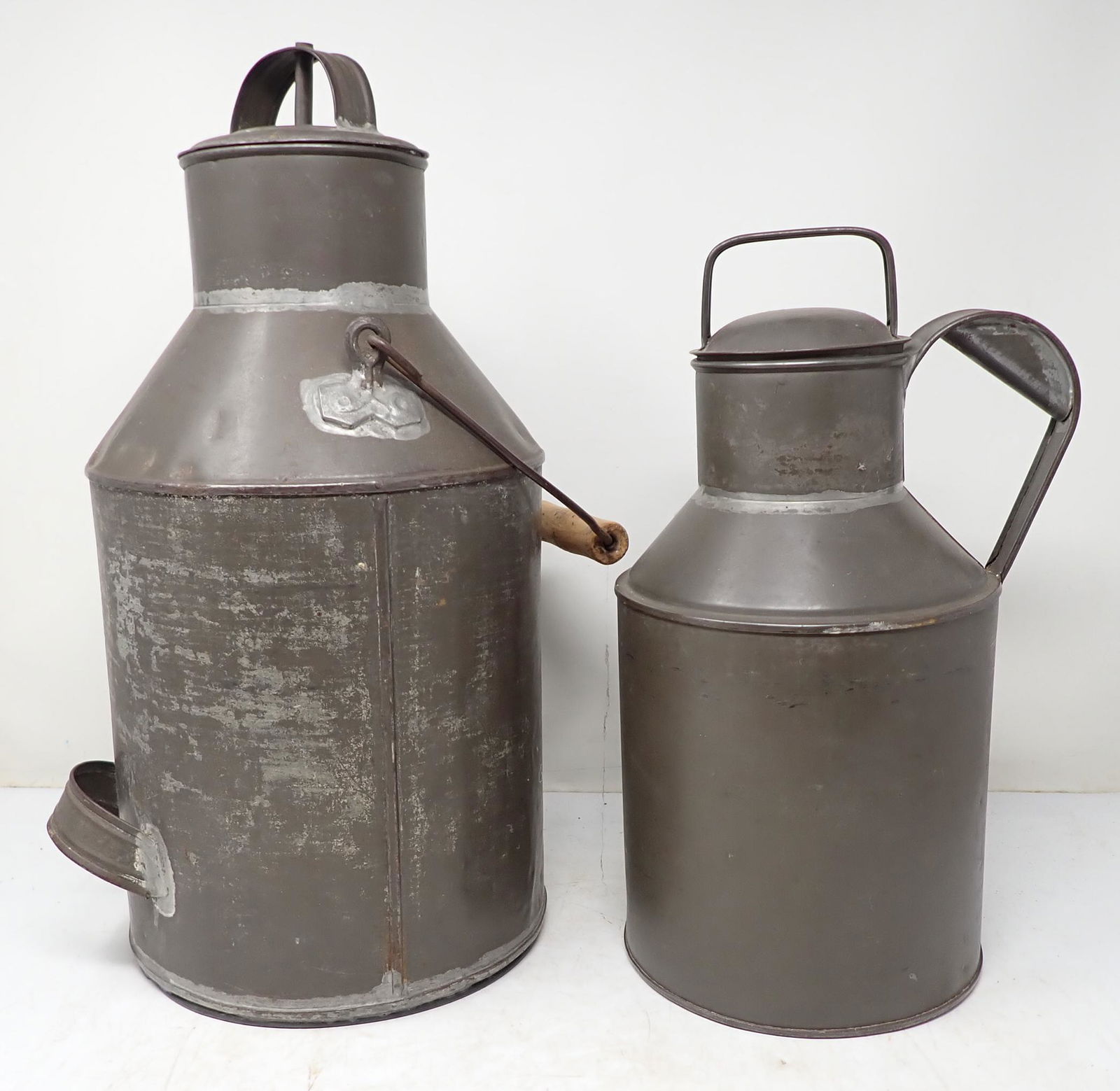 2 Antique Cream Cans (1 of 1)