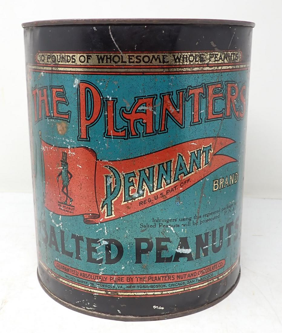 Planter Pennant Peanut Tin (1 of 4)