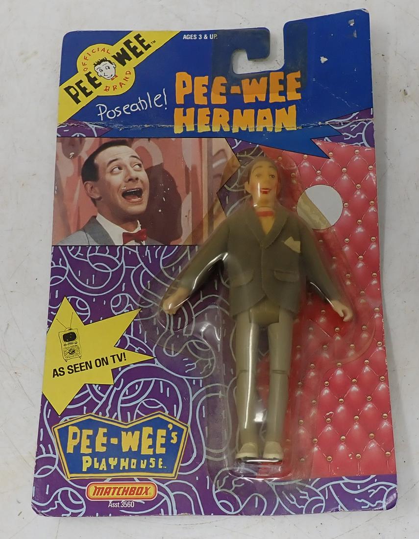 1988 Matchbox Pee Wee Herman: Approx 6" tall.