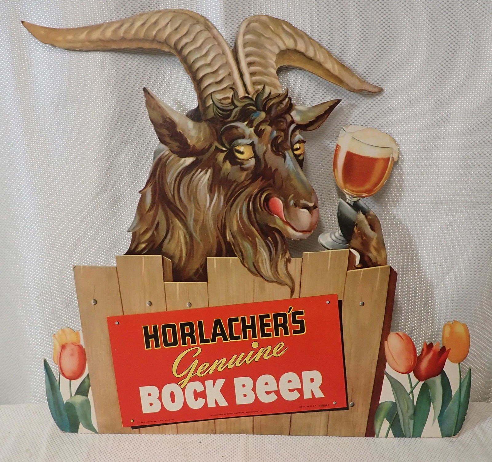 Horlacher's Bock Beer Goat Store Display (1 of 4)