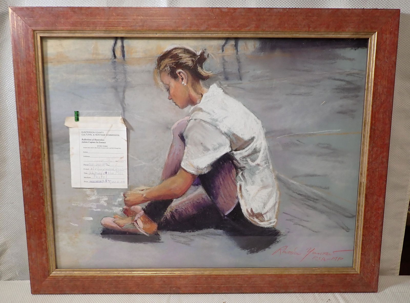 Rhoda Yanow Ballerina Pastel (1 of 4)