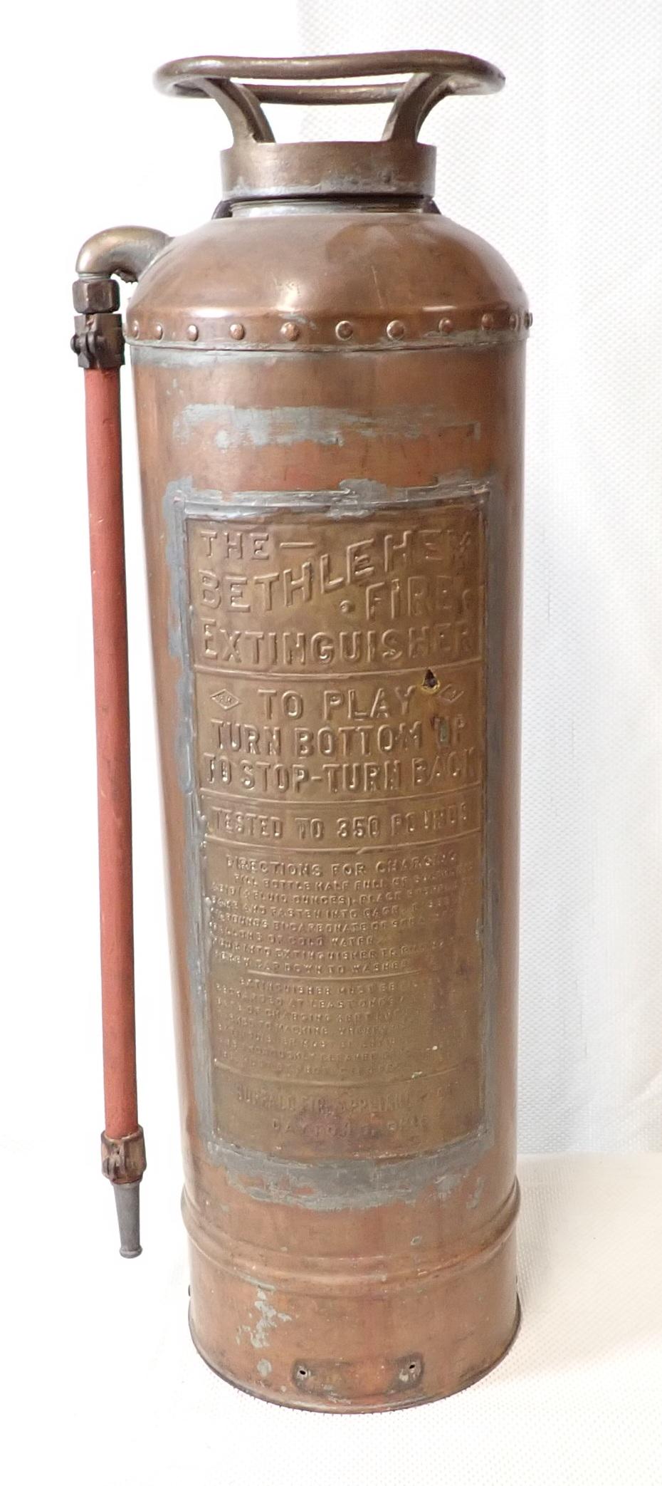 Bethlehem Copper Fire Extinguisher (1 of 6)