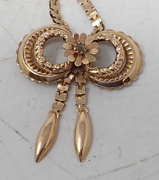 14k Gold Chain & Pendant (1 of 4)