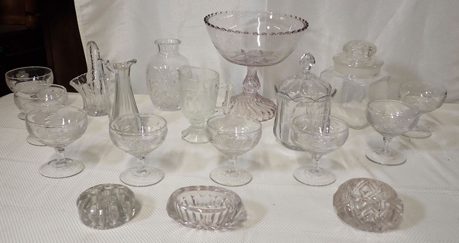 Misc Glassware Compote Candy Dish Creamer (1 of 5)