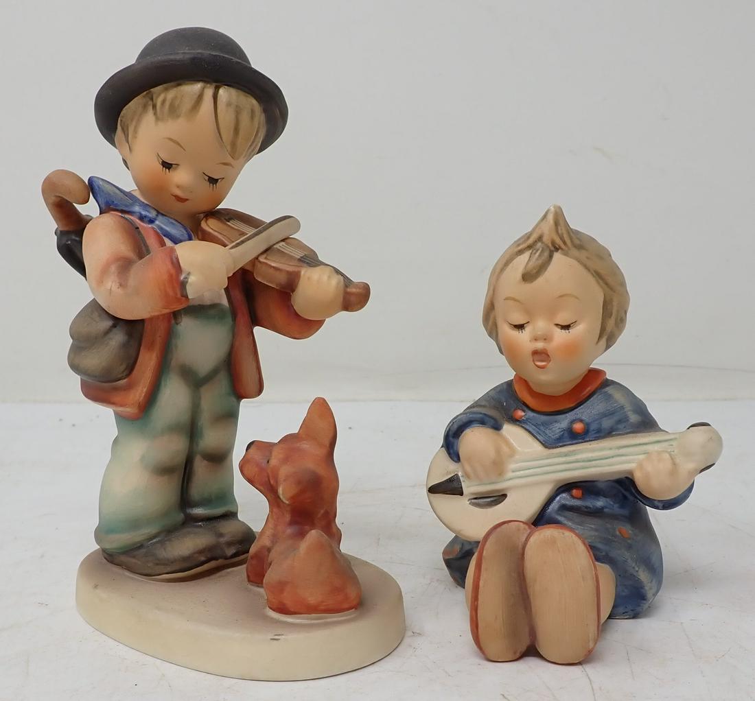 2 Goebel Hummels: Tallest is approx 5 1/4" tall