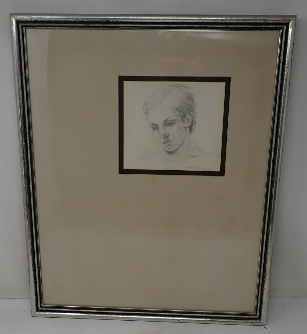 Rhoda Yanow Silverpoint Drawing (1 of 5)