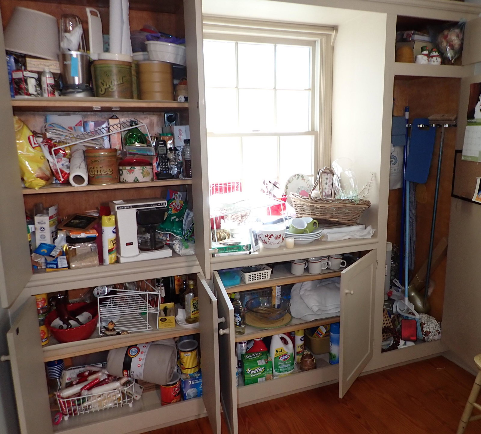 Contents of Cabinets and Window Sill (1 of 11)