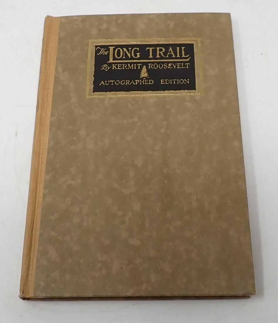 The Long Trail Kermit Roosevelt Autographed Book (1 of 3)