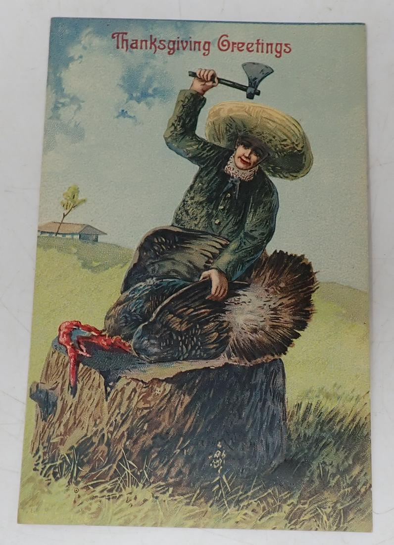 Thanksgiving Postcard & Misc (1 of 3)