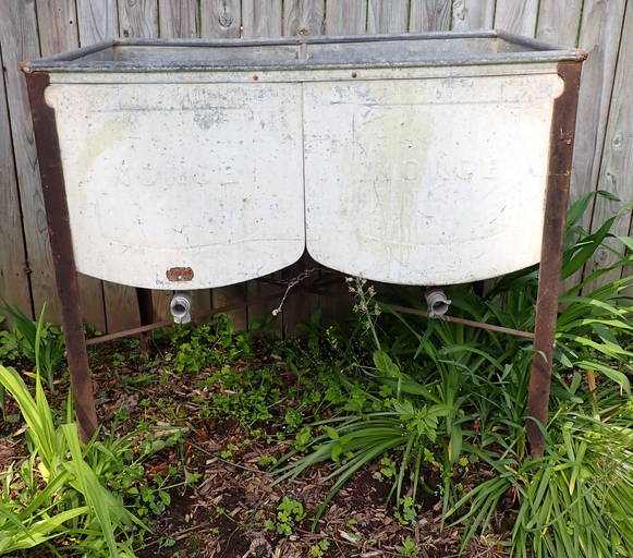 Ideal Galvanized Double Wash Tub