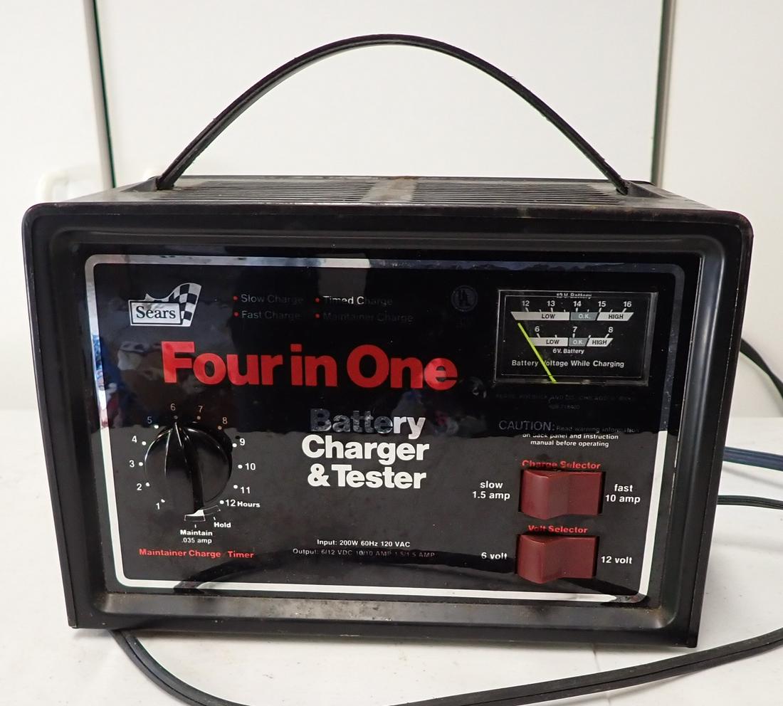 Battery chargers at sears deals