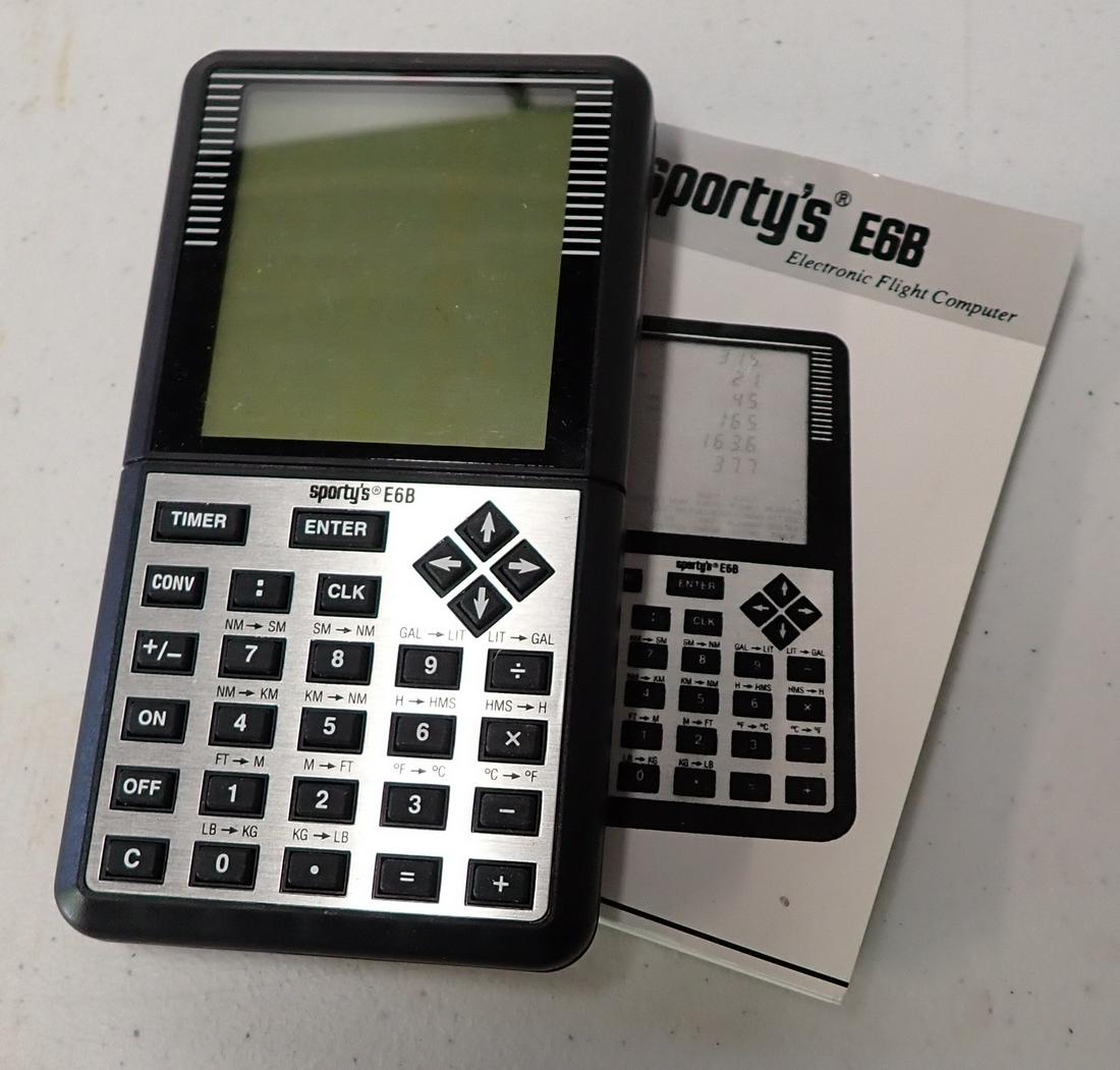 Sporty's E6B Electronic Flight Computer (1 of 1)