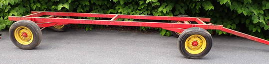 Pequea Machine Model 606 Wagon Running Gear