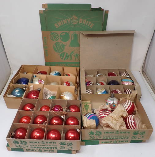 Antique / Vintage Christmas Ornaments incl Shiny Brite (#0046) on Jun ...