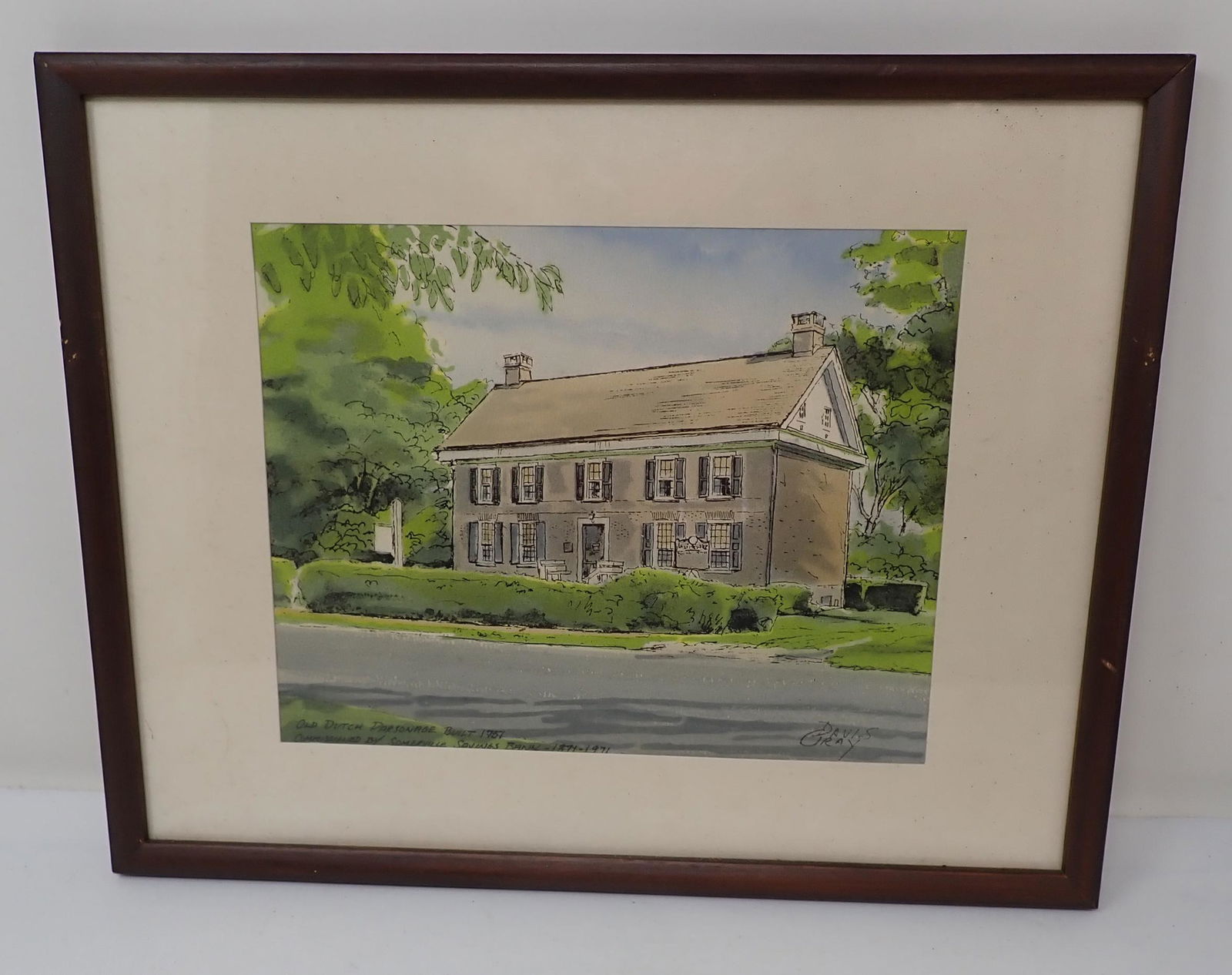 Davis Gray Watercolor (0191) on Jun 26, 2022 M.J. Stasak Jr. Auction