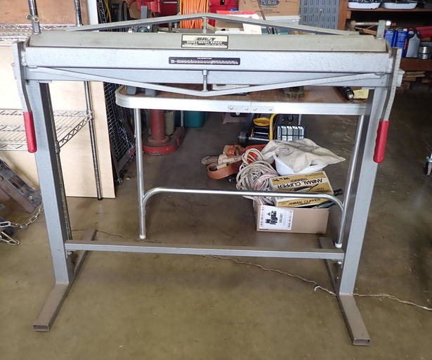 Brut Sheet Metal Brake Model B36 (0098) on Jun 25, 2022 M.J. Stasak