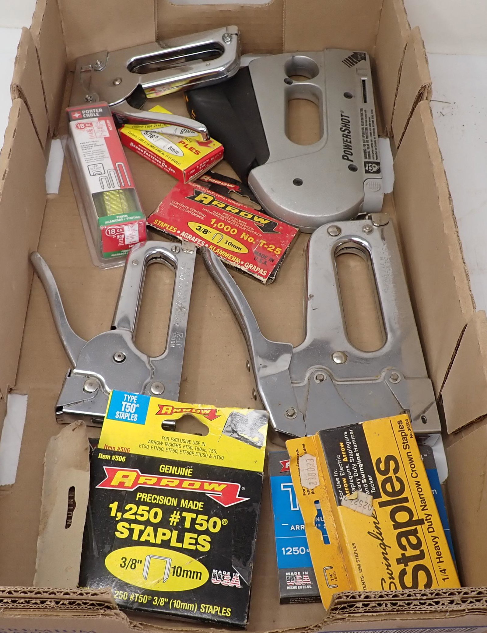 Staple Guns & Staples: Getting all pictured