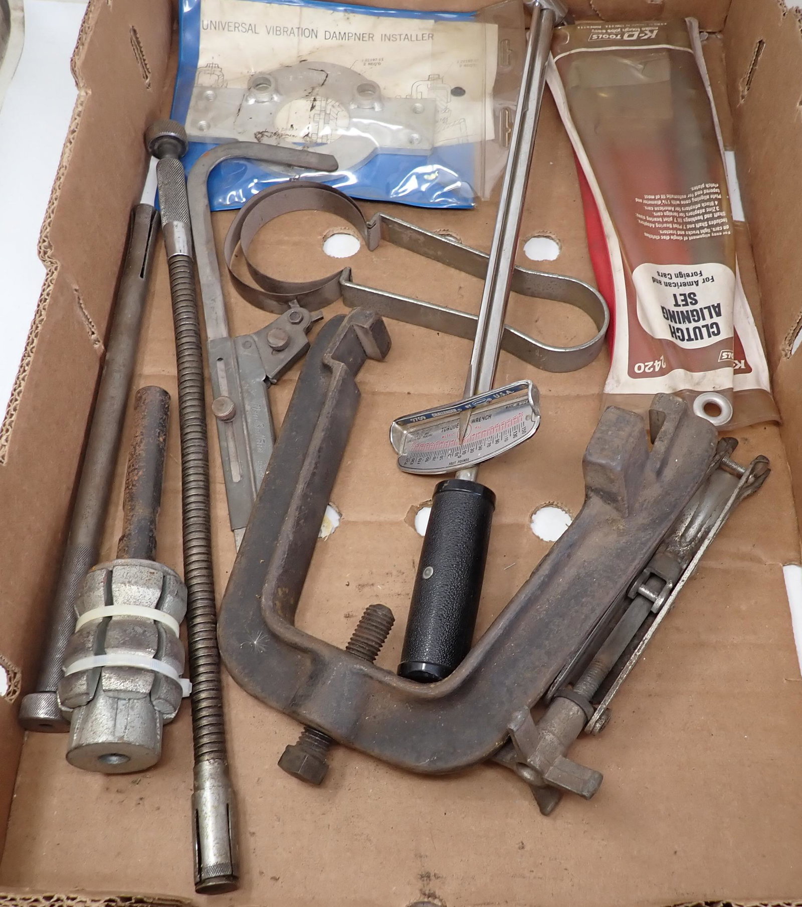 Puller Torque Wrench Clutch Aligning Set: Getting all pictured