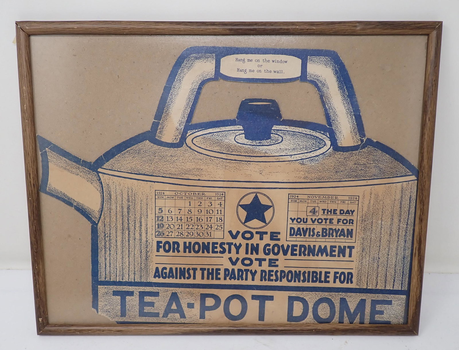 1924 Davis & Bryan Tea Pot Dome Card Jugate (1 of 10)