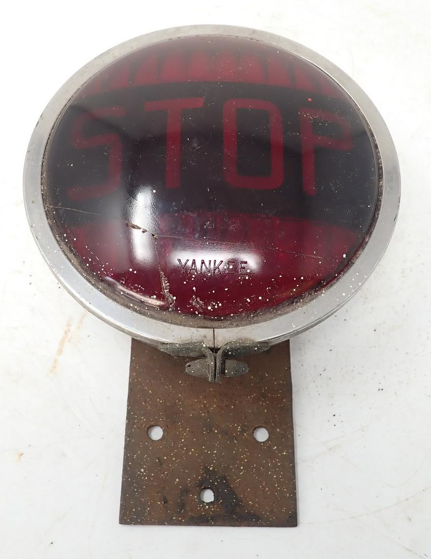 Yankee Glass Stop Tail Light Rat Rod (1 of 3)