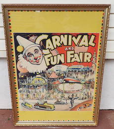 Mammoth Circus Carnival & Fun Fair Poster