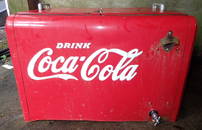 Antique Coke Cooler