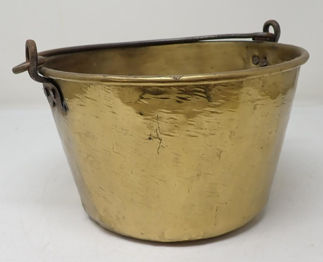 Brass Pail w/ Bail Handle (1 of 6)