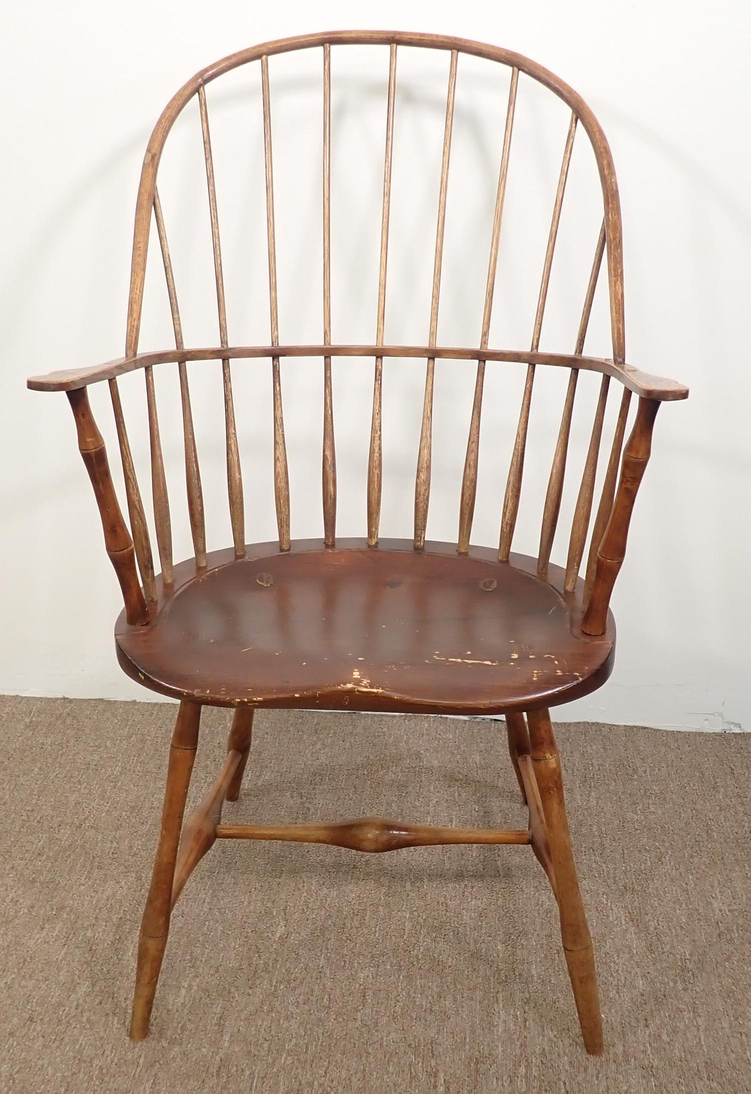 Firehouse Windsor Armchair LE Partridge: Approx 23 1/2" wide, 18" to seat, 14" deep, 40 1/2" tall. NO SHIPPING !