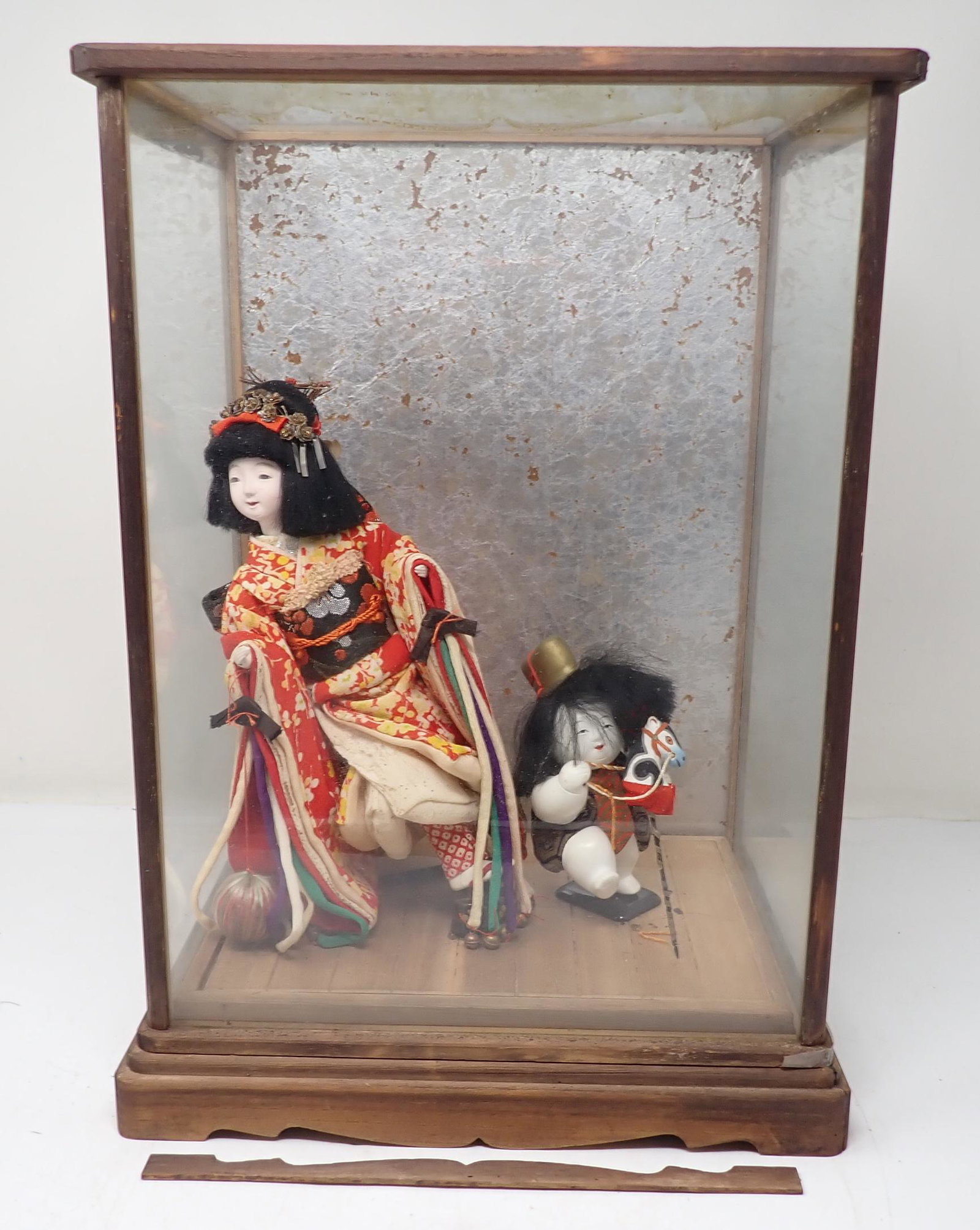 China Dolls in Display Case (1 of 6)