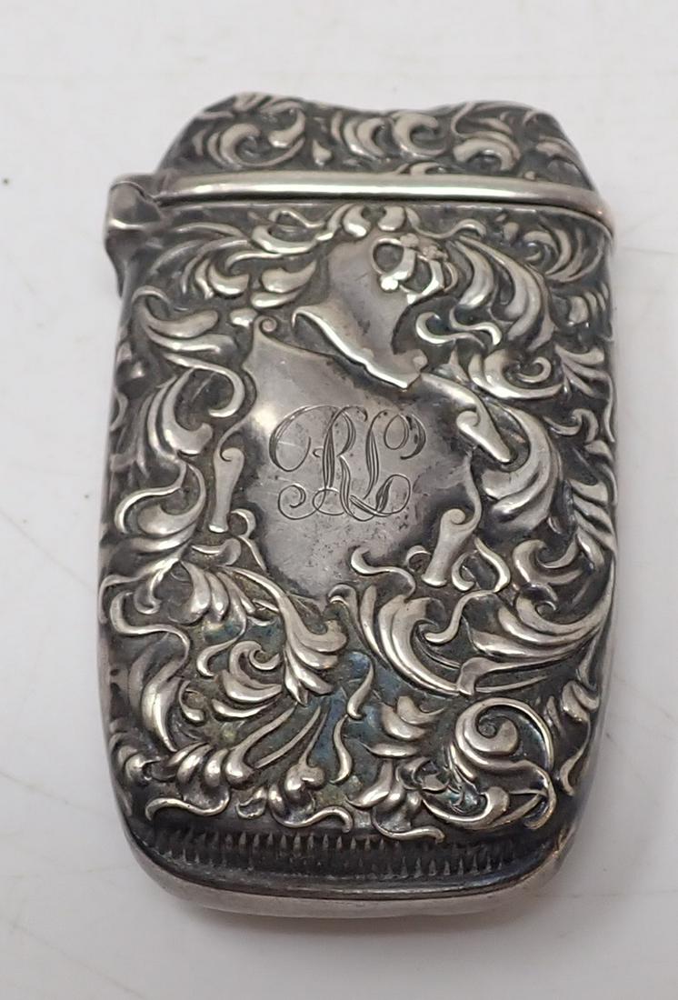 1927 Sterling Silver Match Case (1 of 6)