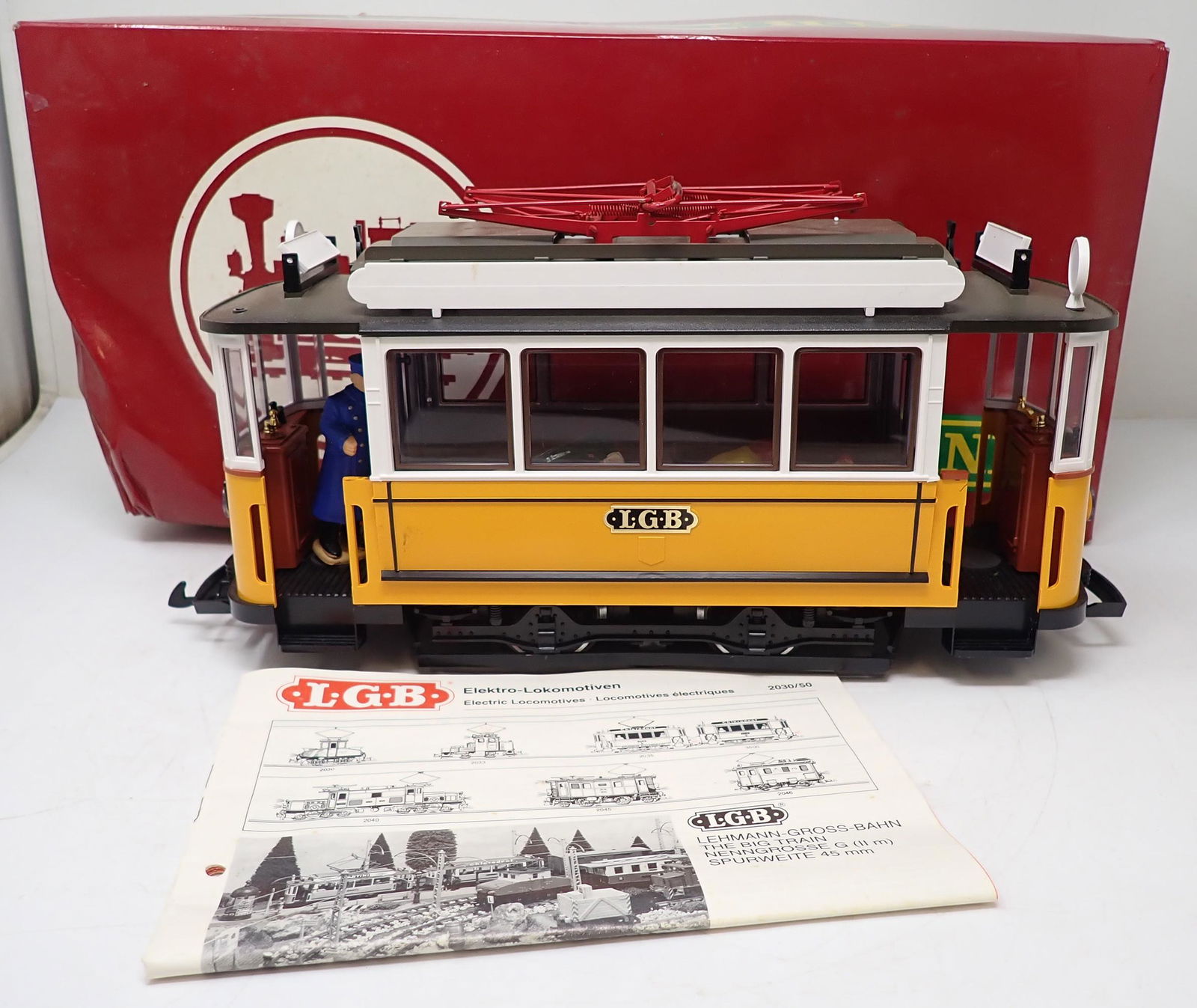 Lehmann LGB 2035 Motorized Street Car Trolly (1 of 5)